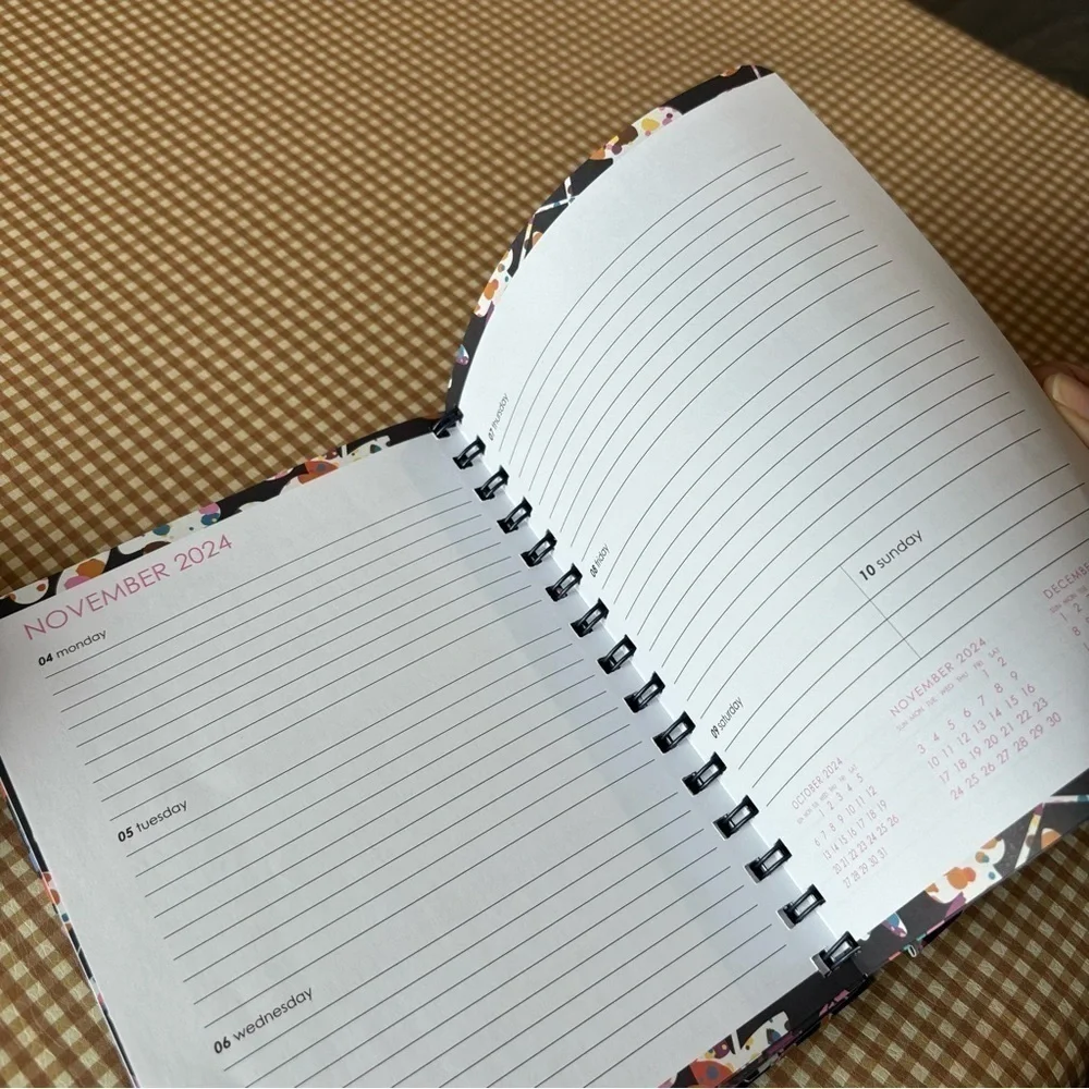 Vera Bradley‎ Floral notebook agenda 17 month planner 2023-2024. NEW